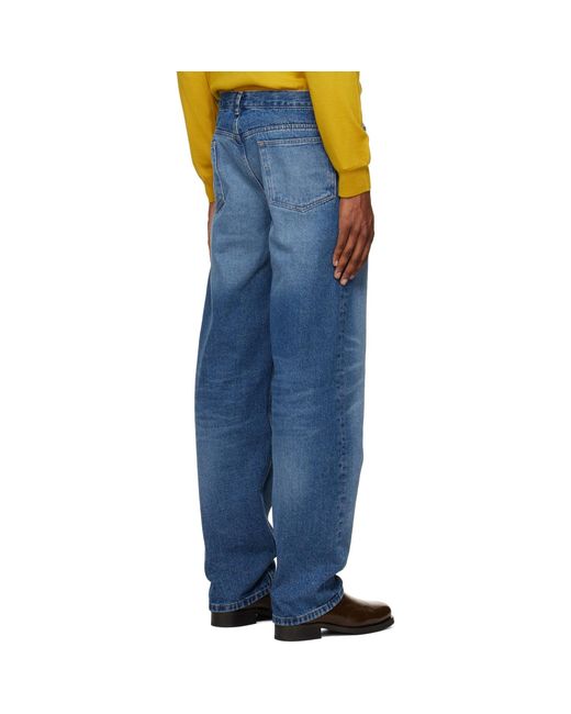 A.P.C. Blue Fairfax Jeans for men