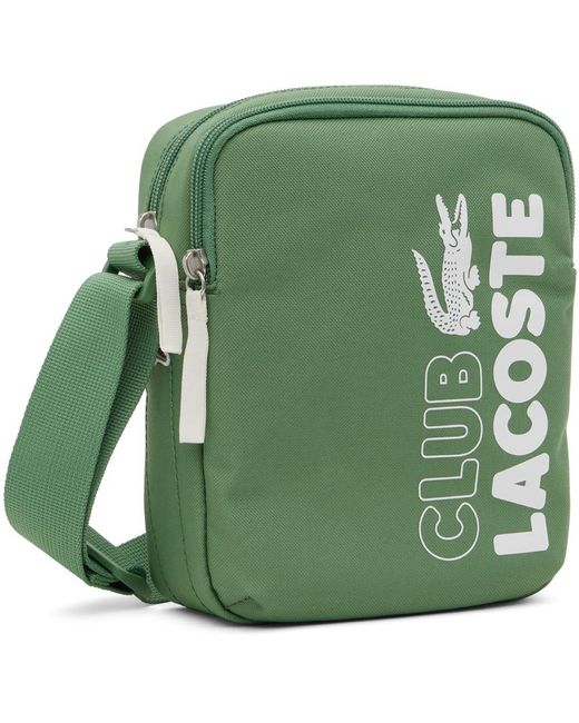 Lacoste Green Neocroc Bag for men