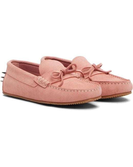 Abra Black Ssense Exclusive Spike Loafers