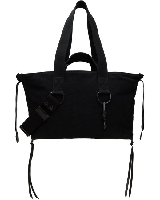 The Viridi-anne Black Boston Bag for men