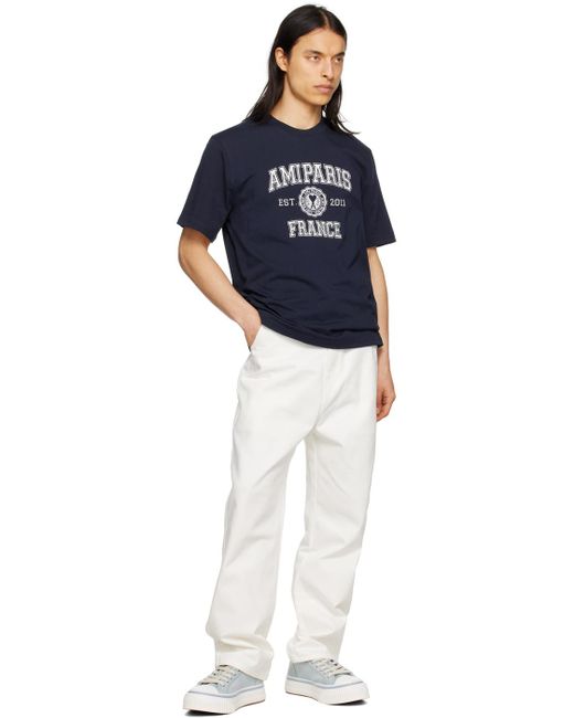AMI White Alex Jeans for men