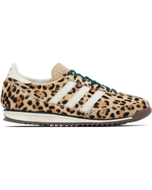 Adidas Originals Black Tan Sl 72 Og Sneakers for men