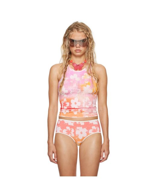Im Sorry by Petra Collins Pink Ssense Exclusive Mimi Wade Edition Tankini Tank Top