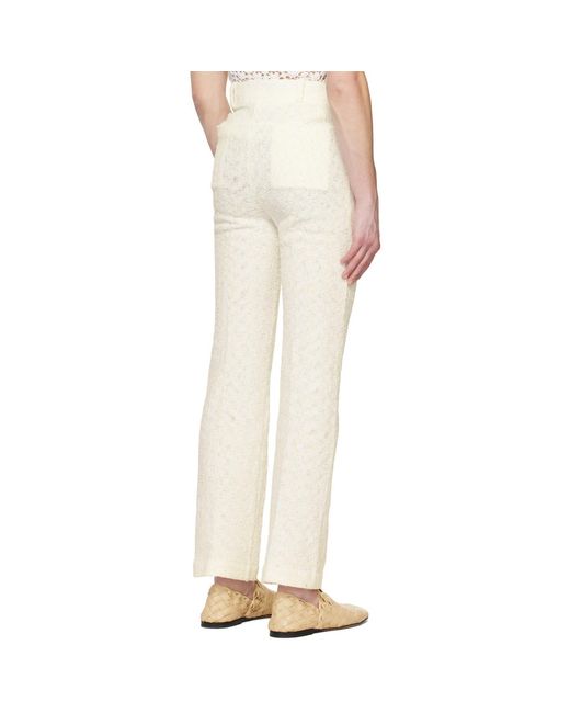 young n sang Natural Trousers for men