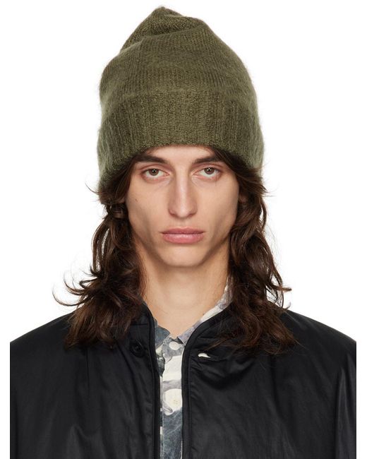 Casey Casey Green Mohsil Beanie for men