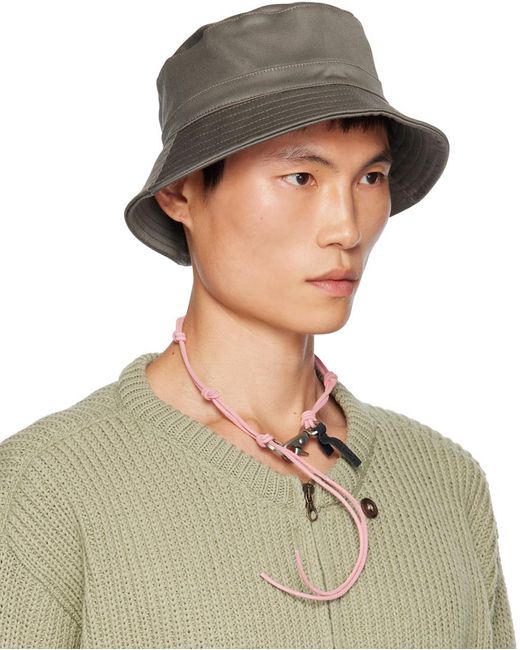 Our Legacy Green Hardware Bucket Hat for men