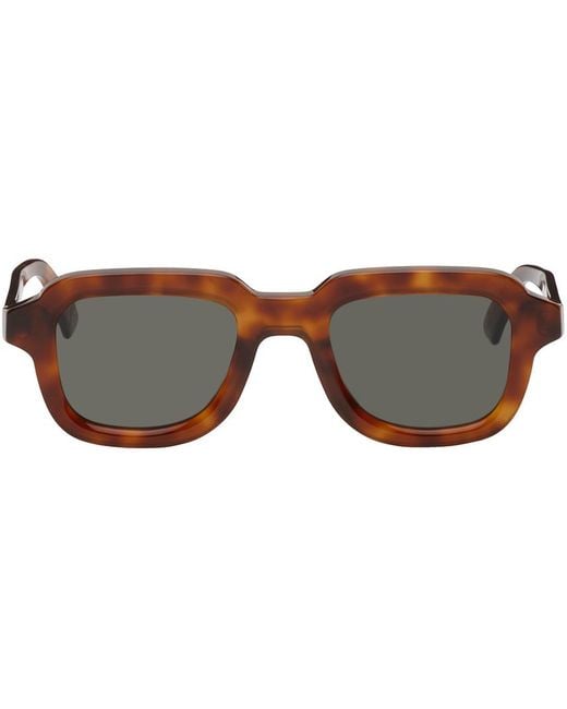 Retrosuperfuture Black Tortoiseshell Lazarus Sunglasses for men