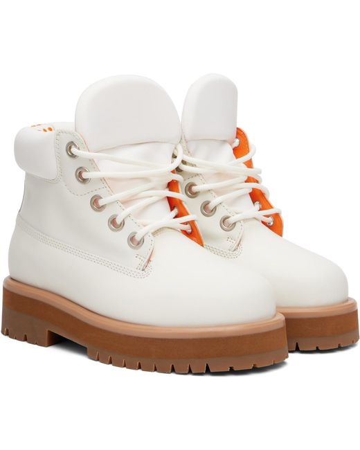 Bottes Strada Blanches PDF pour homme en coloris White