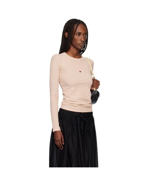 Baserange Black Heart Long Sleeve T-Shirt