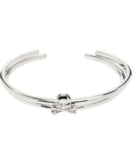 Mastermind Japan Black Bangle Bracelets Set for men