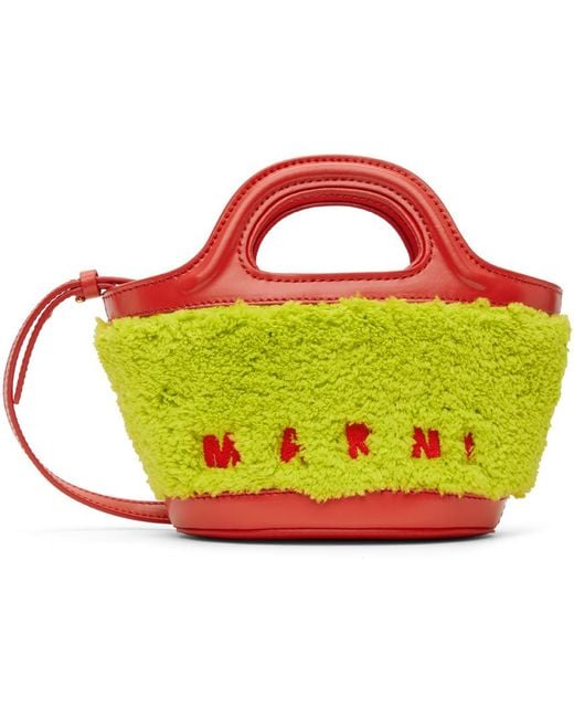 Tropicalia Micro Basket Bag in Multicoloured - Marni