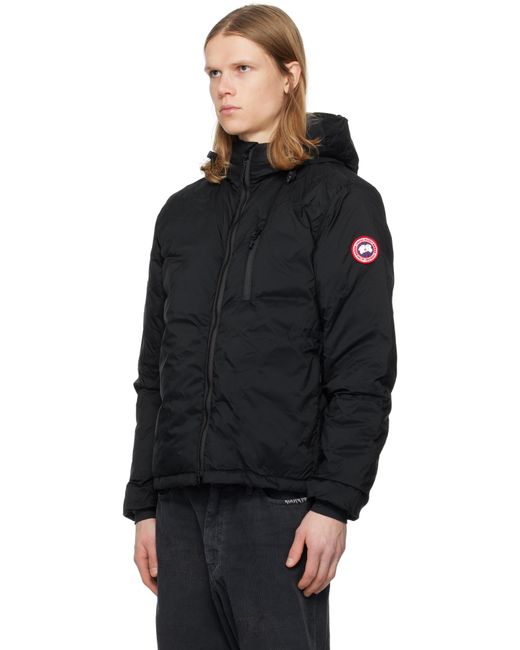 Canada Goose Black Lodge Down Jacket for men