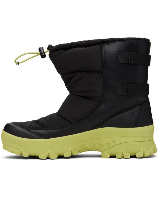 untitlab Black Un Sakura Boots for men