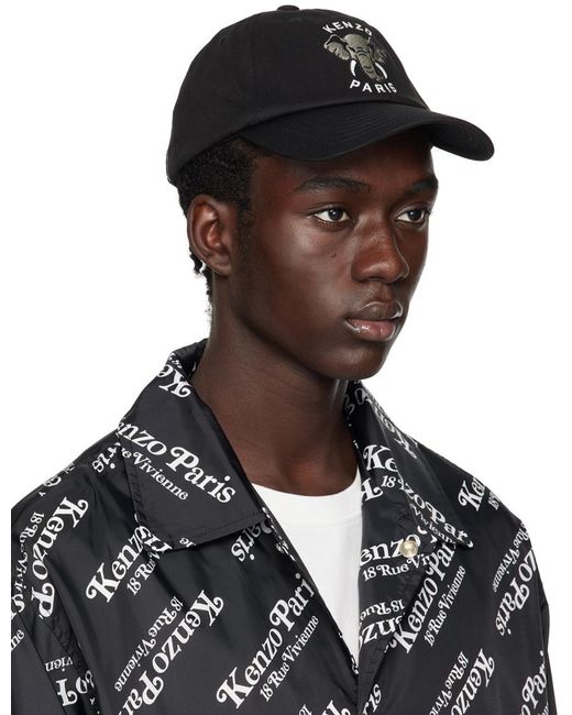 Casquette noire - paris 'varsity jungle' KENZO pour homme en coloris Noir |  Lyst