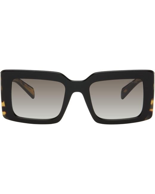 Prada Black Square Sunglasses