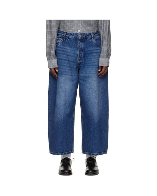 Studio Nicholson Blue Paolo Jeans for men