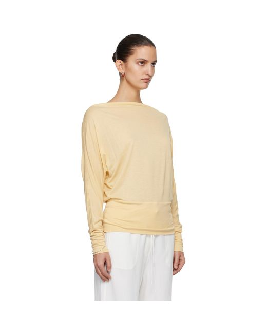 Totême  Multicolor Boatneck Jersey T-Shirt