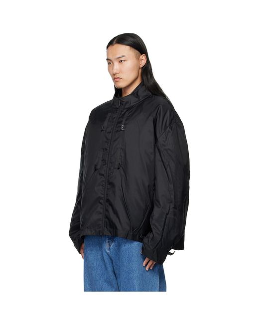 Vetements Black Biker Parka Coat & Jackets Set for men
