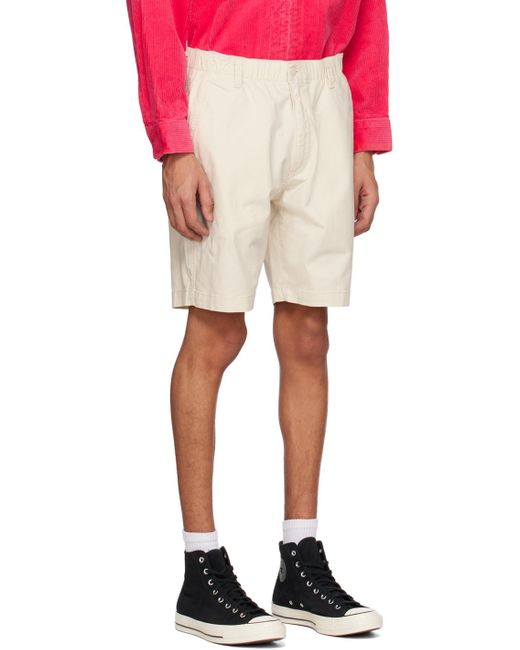 Levi's Red Off-white Xx Chino Ez Shorts for men