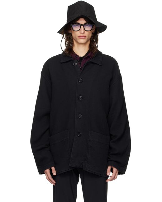 Casey Casey Worker Jacket in Black for Men | Lyst