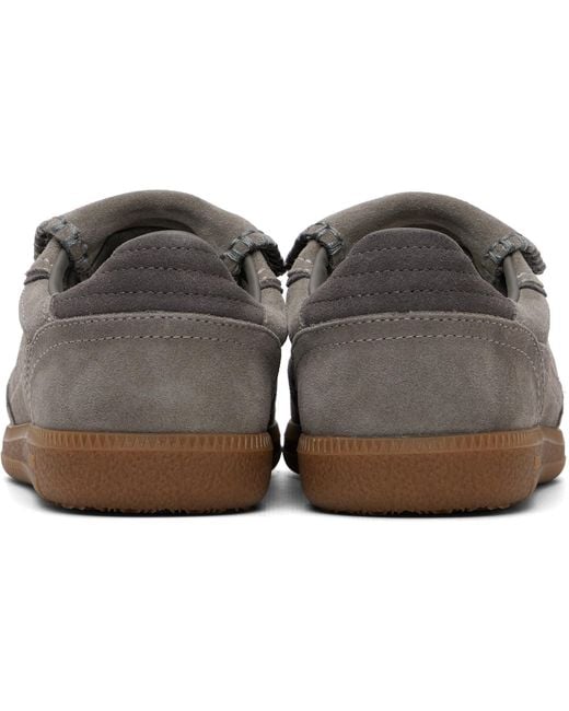 Alohas Gray Tb.490 Club Suede Leather Sneakers