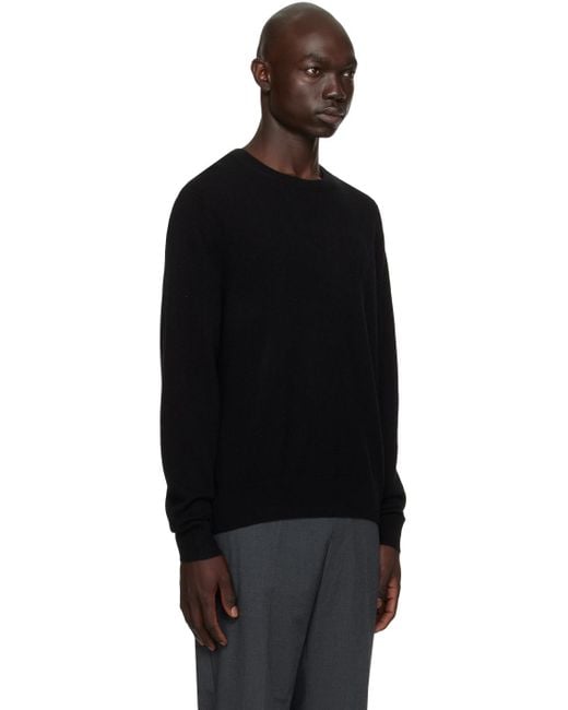 Calvin Klein Black Crewneck Sweater for men