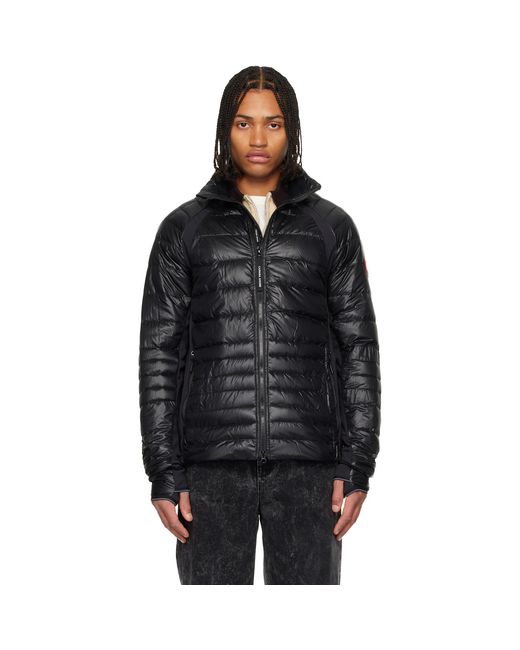 Canada Goose Black Hybridge Lite Down Jacket for men