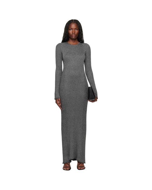 Proenza Schouler Black Joni Maxi Dress