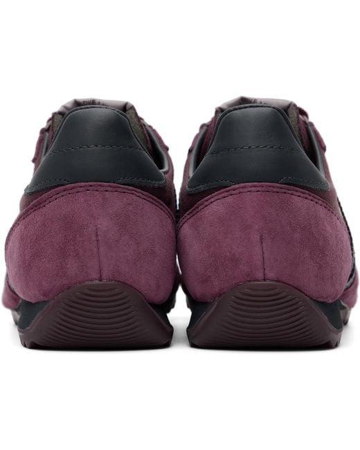 Adidas Originals Black Burgundy Sl 72 Pt Sneakers for men