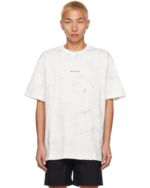 Han Kjobenhavn White Off- Boxy T-shirt for men