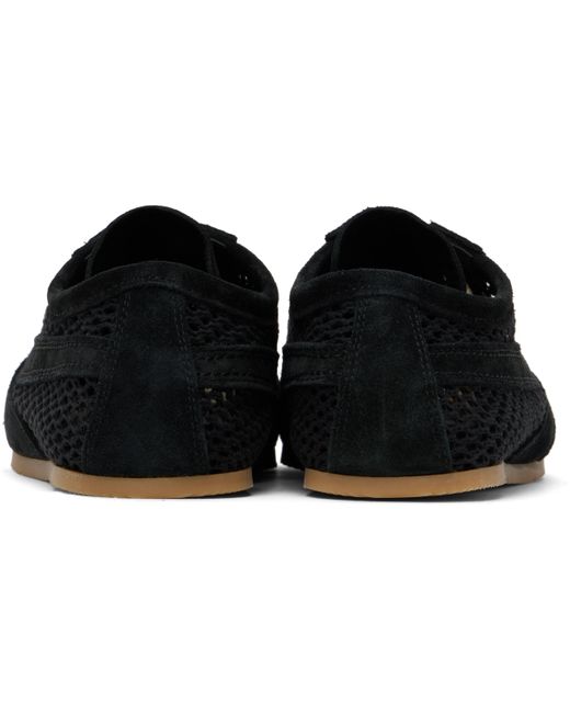 Dries Van Noten Black Suede Sneakers for men