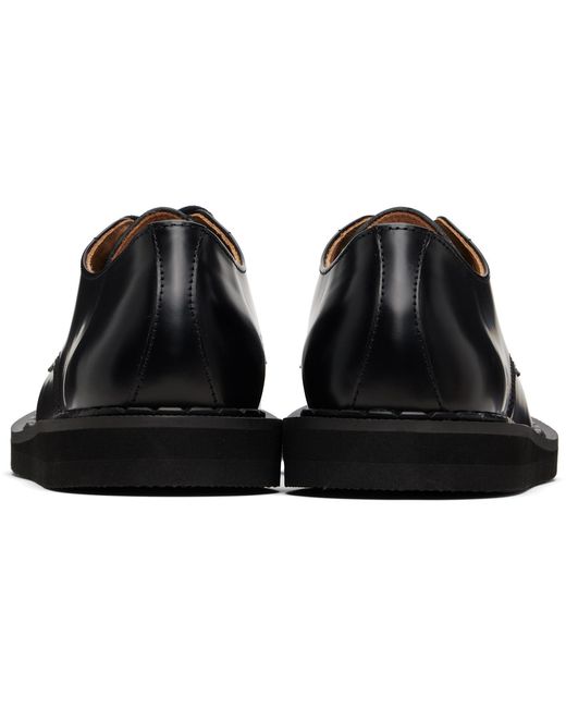 George Cox Black Undercover Edition 4 Eyelet Derbys