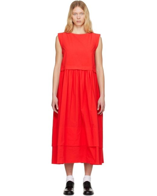 Toogood Red 'The Potter' Maxi Dress