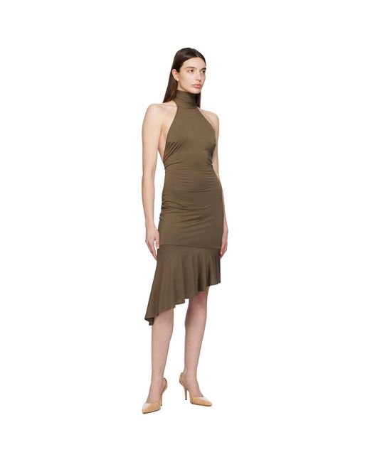 Miaou Black Karina Midi Dress