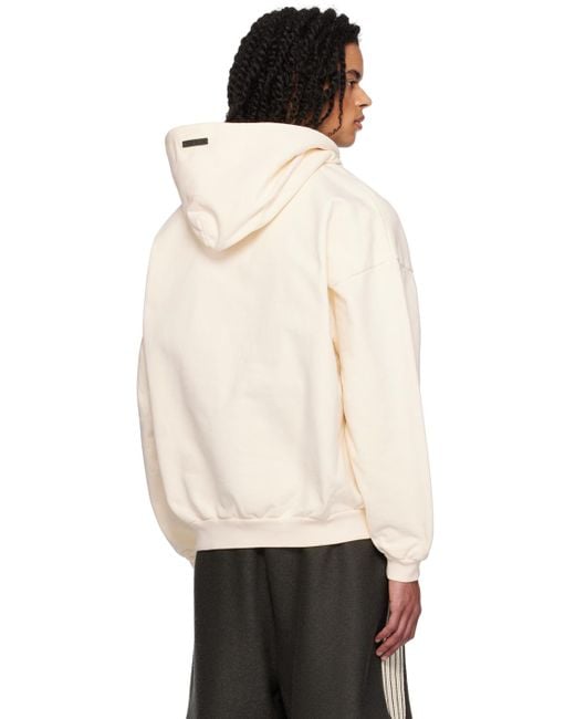 Fear Of God Black Off- Patch Hoodie for men