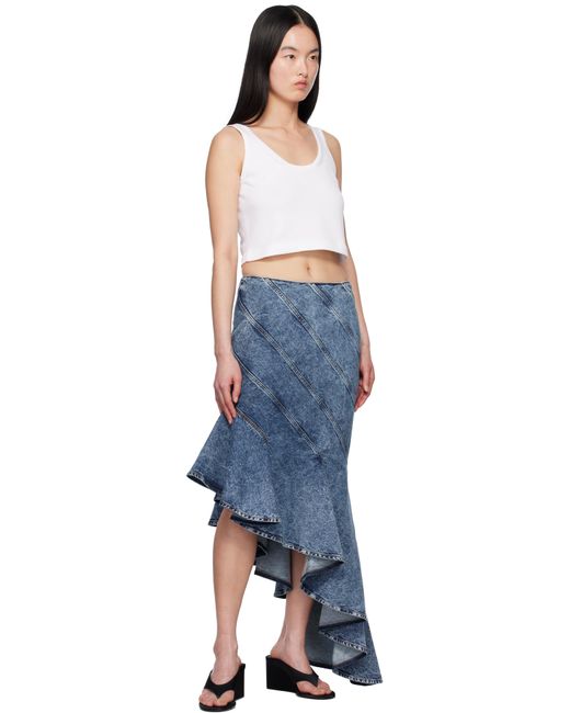 Alaïa Black Crop Tank Top