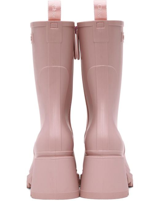 Chloé Betty Rain Boot in Pink | Lyst