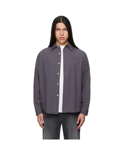 mfpen Blue Essay Shirt for men
