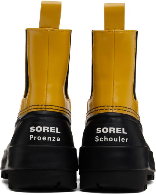 Proenza Schouler Sorelエディション & Caribou チェルシーブーツ Black