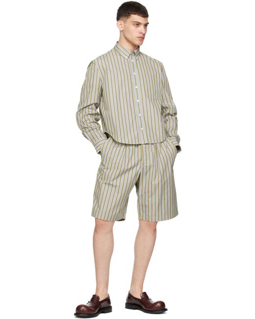 Marni Natural Drawstring Shorts for men