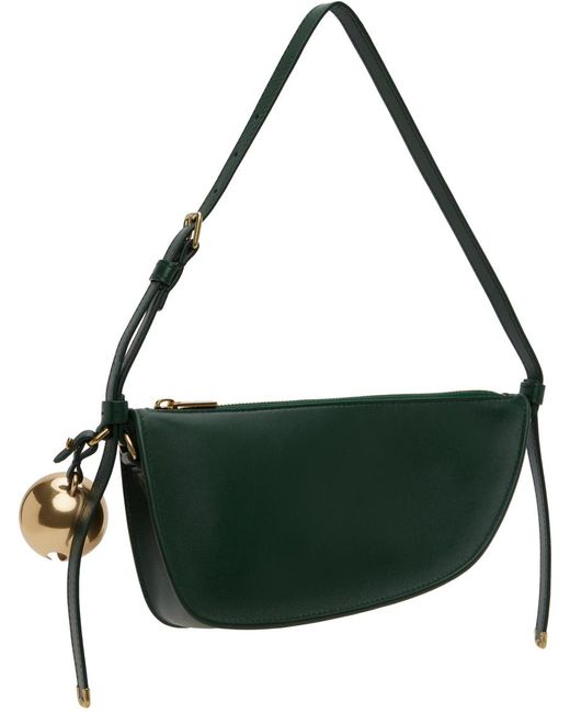 Mini sac à bandoulière vert à breloque graphique Burberry en coloris Green
