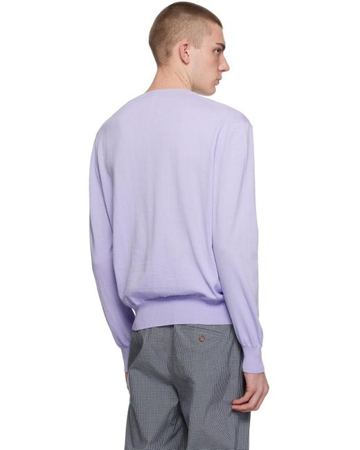 Vivienne Westwood Purple Alex Sweater for men