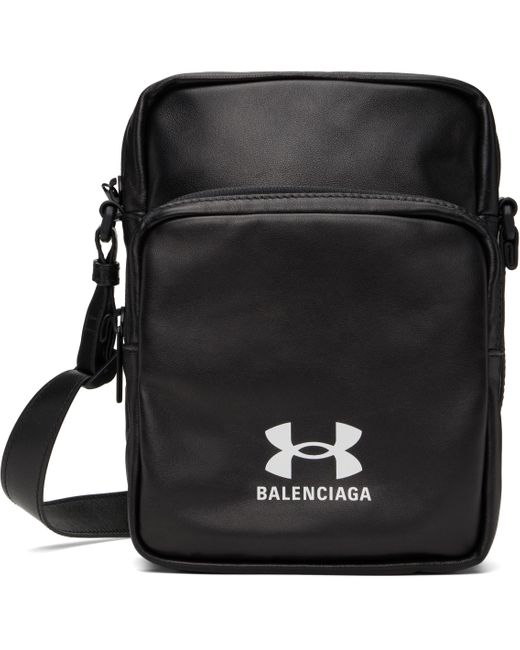 メンズ Balenciaga ブラック Under Armourエディション クロスボディポーチ Black