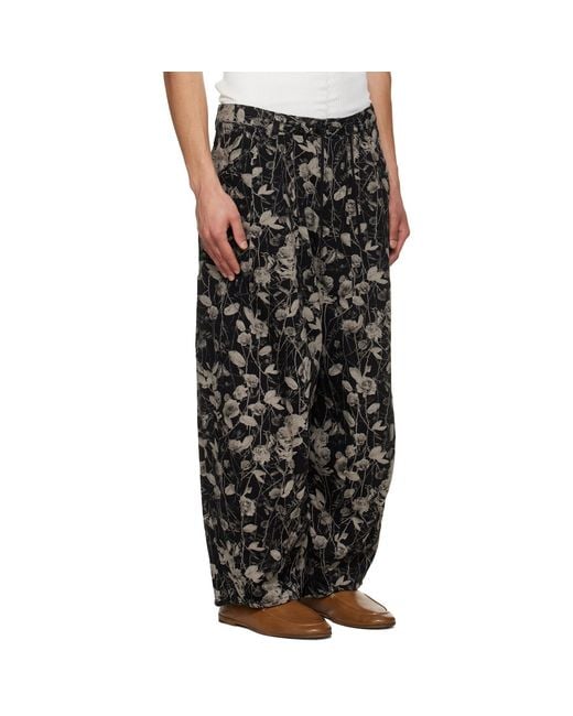 Needles Black H.D. Jeans for men