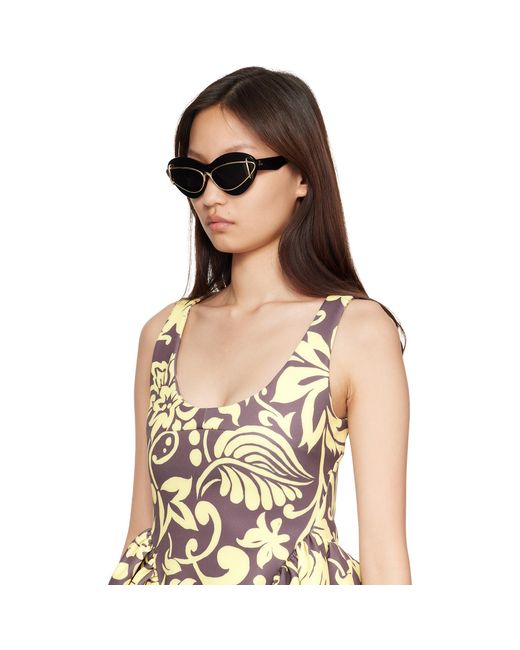 Loewe Black Double Frame Sunglasses