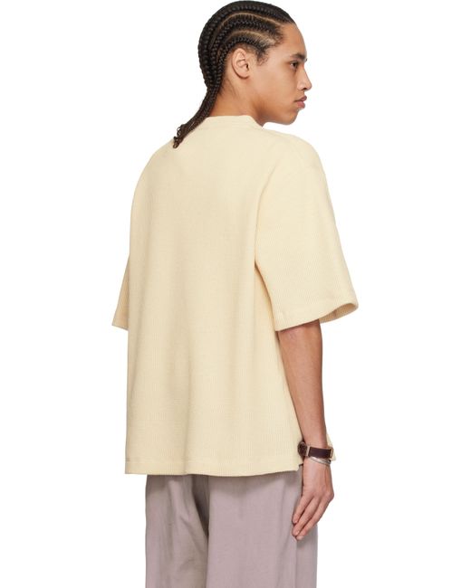 メンズ colbo オフホワイト Over Tシャツ Natural
