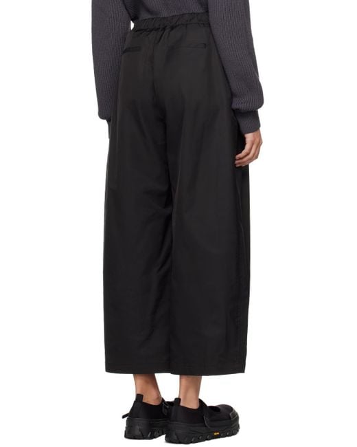 Pantalon ample noir Amomento en coloris Black