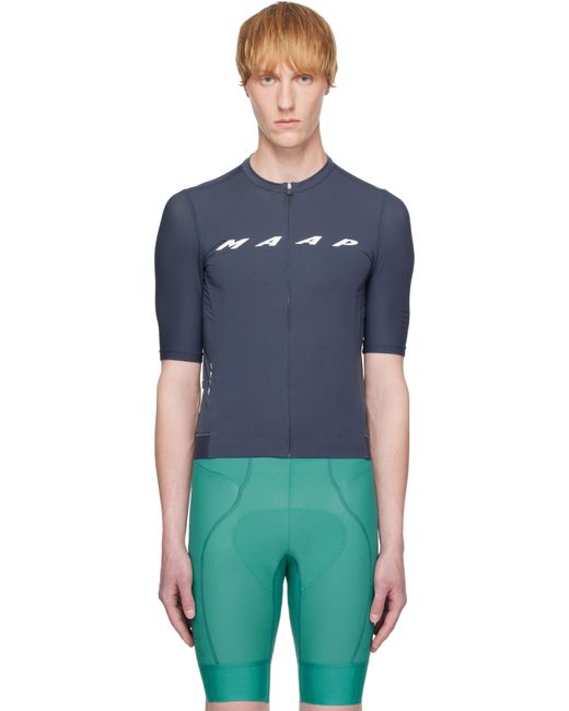 メンズ MAAP ネイビー Evade Pro Base Jersey 2.0 サイクリング トップス Blue