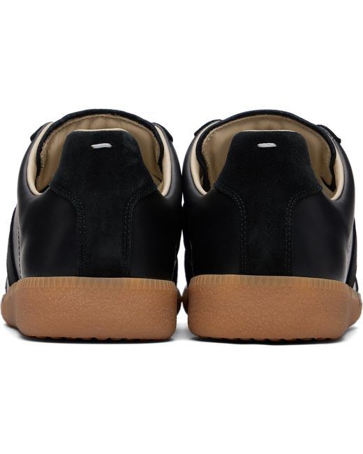 Maison Margiela Black Replica Sneakers for men
