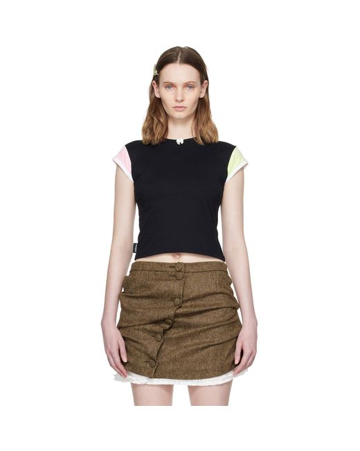Ans Dostoevner Black Tiny T-Shirt